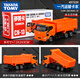 多美卡（TAKARA TOMY）合金小汽車模型玩具男孩工地建筑工程車推土機挖掘機貨柜運輸卡車 CN-13一汽解放翻斗卡車 457220 多美卡紅白盒