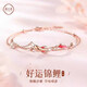 戚小米好運錦鯉手鏈女生雙層手環(huán)輕奢小眾 情人節(jié)實用勵志畢業(yè)禮物 錦鯉雙層手鏈【精美禮盒】