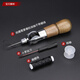 ttooks皮革手縫器 手工皮具縫線(xiàn)工具 修鞋鉤針錐子DIY皮藝皮雕縫線(xiàn)工具 手縫器+蠟線(xiàn)+螺絲刀+線(xiàn)軸