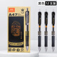 真彩(TRUECOLOR)0.5mm黑色按動(dòng)中性筆簽字筆水筆經(jīng)典辦公子彈頭君豪系列12支/盒A47 【金裝-滑麗芯】黑色12支/子彈頭0.5
