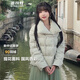 波司登（BOSIDENG）羽絨服鵝絨女短款加厚新國標90絨商場(chǎng)同款修身顯瘦外套 山嵐綠4462 M 165/88A 體重約120-140斤