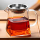 空座汀玻璃公道杯帶過(guò)濾網(wǎng)茶漏套裝茶具配件茶海分茶器加厚功夫茶杯大號