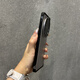 韻寧 適用華為mate60pro手機殼超薄無邊框磨砂半透明撞色mate50高級感40pro大孔男女保護殼 【黑色】磨砂大孔*無邊框 華為 Mate 60 Pro