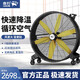 雷豹（LEBON）工業(yè)風(fēng)扇強力超大落地扇落地式趴地扇永磁無(wú)刷變頻大風(fēng)扇車(chē)間庫房球館手推式可移動(dòng)大型工業(yè)電風(fēng)扇 EF4822D