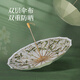 雪堡vonlilienfeld費(fèi)樂(lè)德雙層傘16骨折疊女生高顏值傘防曬防紫外線傘 16骨雙層黑膠傘-雪蘭