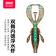 國王路亞路亞餌軟餌浮水蝦內(nèi)德釣組黑坑倒釣鱸魚鱖魚蝦型軟蟲63mm-01-龍蝦