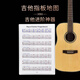 夏奇拉(SHEIKKI) 民謠電木吉他指板地圖 音階圖解 古典簡譜音名圖表初學 吉他指板地圖
