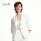 Laurèl【三醋酯】25春新款通勤三醋酸收腰西裝女LWD361T00800 純凈白 160/84A
