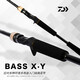 達億瓦（DAIWA）BASS X Y 路亞竿 單桿釣微物馬口白條翹嘴鱖魚(yú)打黑雷強遠投泛用桿 742MHS/2節/2.24米中硬調直柄