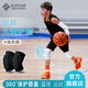 百斯銳（Bestray）兒童護(hù)膝籃球運(yùn)動防摔護(hù)肘護(hù)臂套裝足球短款小孩關(guān)節(jié)護(hù)具夏季薄款 黑色短款專業(yè)護(hù)膝（兩只裝） 2只裝 S（55-80斤）