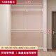 鉑耐步入式衣帽間開(kāi)放式金屬衣柜衣架小戶(hù)型全屋定制家具壁掛置物架 沃克【1.6米衣柜-8】入戶(hù)包安裝
