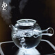 九土條紋玻璃側(cè)把壺帶過濾耐高溫煮茶器大容量燒水玻璃壺泡茶壺電陶爐 玻璃側(cè)把壺 630ml