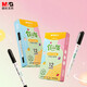 晨光(M&G)勾線(xiàn)筆食品級兒童美術(shù)描線(xiàn)筆繪畫(huà)雙頭美術(shù)描邊筆開(kāi)學(xué)必備APM29501 12支/盒（送橡皮1塊）