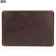 東赫macbook air內膽包適新macbookair13.6保護套皮質(zhì)簡(jiǎn)約蘋(píng)果筆記本 啡色(橫款)13.3寸