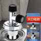 牧濱（MU BIN）洗衣機(jī)下水管地漏專用三通分水接頭排水管防溢防臭蓋神器衛(wèi)浴配件 [低配版] 雙用地漏三通【無(wú)配件