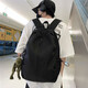 楓緹背包雙肩包男大學(xué)生書(shū)包高顏值旅行包女初高中休閑輕巧時(shí)尚電腦包 黑色【升級加厚面料防潑水】 單包（不含掛件）