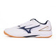 美津濃（MIZUNO） 乒乓球鞋男款女款專(zhuān)業(yè)乒乓球運動(dòng)鞋 透氣防滑耐磨訓練鞋 81GA220514 白藏藍 43 (280mm)