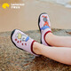 檸檬寶寶兒童沙灘鞋男女童溯溪鞋防滑泳鞋軟底貼膚海邊沙灘襪 草莓牛奶粉