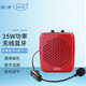 愛(ài)課（AKER）AK87W無(wú)線擴(kuò)音器教師上課教學(xué)小蜜蜂腰掛便攜式多功能擴(kuò)音機(jī)大功率老人二胡廣場(chǎng)舞藍(lán)牙音響音箱 AK87W紅（1個(gè)無(wú)線一體式耳麥）