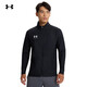 安德瑪（UNDERARMOUR）秋冬Challenger Track男子足球運動(dòng)外套1379494 黑色001 XL