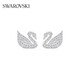施華洛世奇 時(shí)尚天鵝 SWAN 耳釘女 耳環(huán)耳飾女 送女友禮物新年禮物5161256