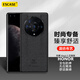 ESCASE 榮耀magic3至臻版手機(jī)殼保護(hù)套 商務(wù)男創(chuàng)意全包防摔硅膠軟邊貼皮外殼ES-19深邃黑