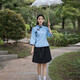 檸鑫焱民國學(xué)生裝女五四青年裝民國風(fēng)女裝中山裝男班服舞臺合唱表演服裝
