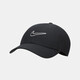 耐克（NIKE）帽子男2025新款運(yùn)動帽時尚女士休閑帽鴨舌帽舒適透氣棒球帽子 FB5369-010 M/L