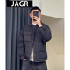 JAGR潮牌 羽絨服外套男冬季2024夾克保暖上衣輕商務(wù)男裝男士羽絨衣 8805黑色羽絨服 M100-135斤