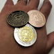 曲美思魔術(shù)幣怪盜基德決策幣幸運幣半手指轉仿硬幣 塔羅星座三枚全要了 30mm