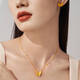 周大福 夢(mèng)蝴蝶黃金項(xiàng)鏈(工費(fèi)620)45cm約5.85g F231708七夕禮物