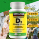 科克蘭（KirkLand）維生素D3維他命D骨骼健康促進鈣吸收1000IU成人360粒進口27年 維生素D3(1000IU)360粒1瓶