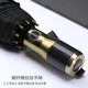 Leodauknow雨傘英倫商務(wù)高檔全自動(dòng)折疊傘10骨防風(fēng)雙人大號(hào)晴雨傘男女禮品傘 黑色 傘下直徑115cm
