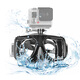 KYOTSU景勝 潛水眼鏡GoPro13/12/11/10/9/8等GoPro全系列 大疆Action5pro/4/3/2等運動相機(jī)通用游泳鏡
