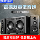 先科 電腦音響臺(tái)式家用K歌超重低音炮有源客廳木質(zhì)2.1藍(lán)牙音箱大功率手機(jī)電視機(jī)筆記本影響 雙重低音炮 標(biāo)配