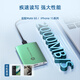 HP惠普 4TB 移動(dòng)固態(tài)硬盤(pán)P900（PSSD）USB3.2 ssd 2000MB/s Type-C接口 孔雀綠｜手機(jī)直連