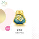 周生生 許愿瓶黃金轉運珠 Charme愛(ài)情童話(huà)足金串珠女 送閨蜜 單顆 王安宇同款-藍星光93532C