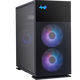 INWIN迎廣327黑色matx電腦機箱（支持MATX主板/240水冷排/高規格顯卡/配3顆ARGB風(fēng)扇/20GbpsType-C接口)