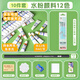 馬利水粉畫(huà)顏料24色12色初學(xué)者學(xué)生水粉畫(huà)顏料畫(huà)筆洗筆桶工具箱套裝-12色10件套美術(shù)寫(xiě)生
