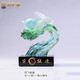 貝伊樂(lè )琉璃兔子擺件兔年吉祥物客廳辦公室裝飾擺設創(chuàng  )意設計定制工藝禮品 突飛猛進(jìn)（定制聯(lián)系客服）