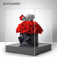 JoyFlower永生花小熊玫瑰花生日禮物女高級感七夕情人節(jié)結(jié)婚紀念送女友老婆