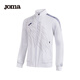 JOMA 荷馬運動衛(wèi)衣外套男休閑針織春季外套足球訓(xùn)練服拉鏈上衣 白 2XL