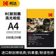 KODAK【開(kāi)學(xué)推薦】柯達(dá)防水相紙噴墨打相冊(cè)紙250克高質(zhì)量像片紙防刮擦高光絨面相紙照片打印紙 A4-柯達(dá)250克耐刮擦RC高光相紙20張