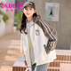 紫洛妮（ZILUONI）初中學(xué)生棒球服外套女春秋季2025新款大童休閑連帽衛衣開(kāi)衫少女 【外套】咖色 XL