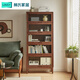 林氏家居美式書(shū)柜帶門(mén)落地儲物柜展示柜家用立柜收納柜子 AS3X-A滿(mǎn)額贈