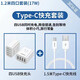 品勝（PISEN）4USB充電器頭多孔快充旅行3四口多功能排插座多用快速插頭適用于蘋(píng)果小米安卓手機iPad平板沖電器 套裝（4USB充電器+1.5米type-c快充線(xiàn)）