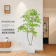 未歐南天竹仿真綠植盆栽高端輕奢室內客廳裝飾擺件大型造景落地假花樹(shù) 150cm 2桿南天竹+白色花盆