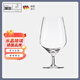 肖特圣維莎（SCHOTT ZWIESEL）德國(guó)進(jìn)口無(wú)鉛水晶高腳家用水杯飲料杯酸奶牛奶杯防燙泡茶玻璃杯子 單只裝-小館線水杯348ml 0