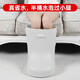 泊斯爾（borth）養(yǎng)生泡腳桶過小腿高深家用加高桶保溫桶過膝蓋恒溫塑料足浴桶盆 摩登灰（送泡腳藥包）