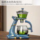 唐豐（TANGFENG）茶具套裝自動(dòng)玻璃茶具家用泡茶神器懶人功夫茶具磁吸辦公茶壺整套 福鹿連連茶具(鉛灰)